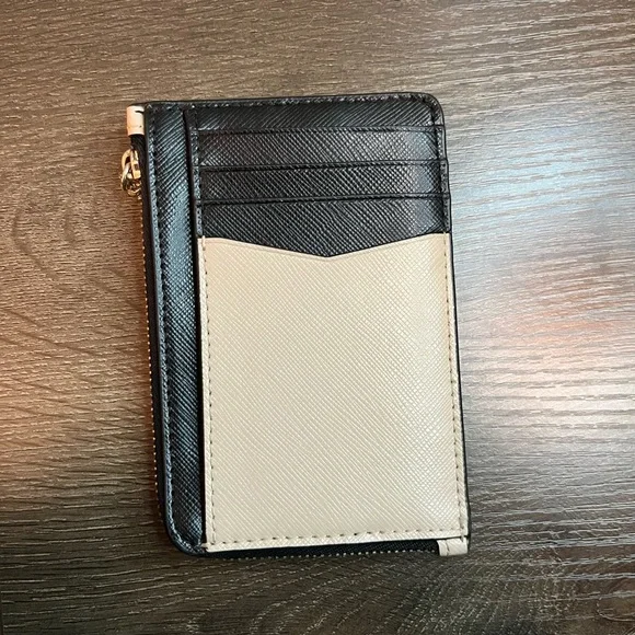 Kate Spade Cream and Black Card Holder - Picture 2 of 5
